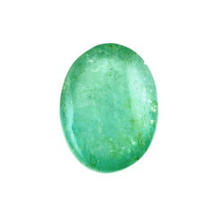 BRAZILIAN EMERALD OVAL CAB 6.50X5MM 0.83 Cts.