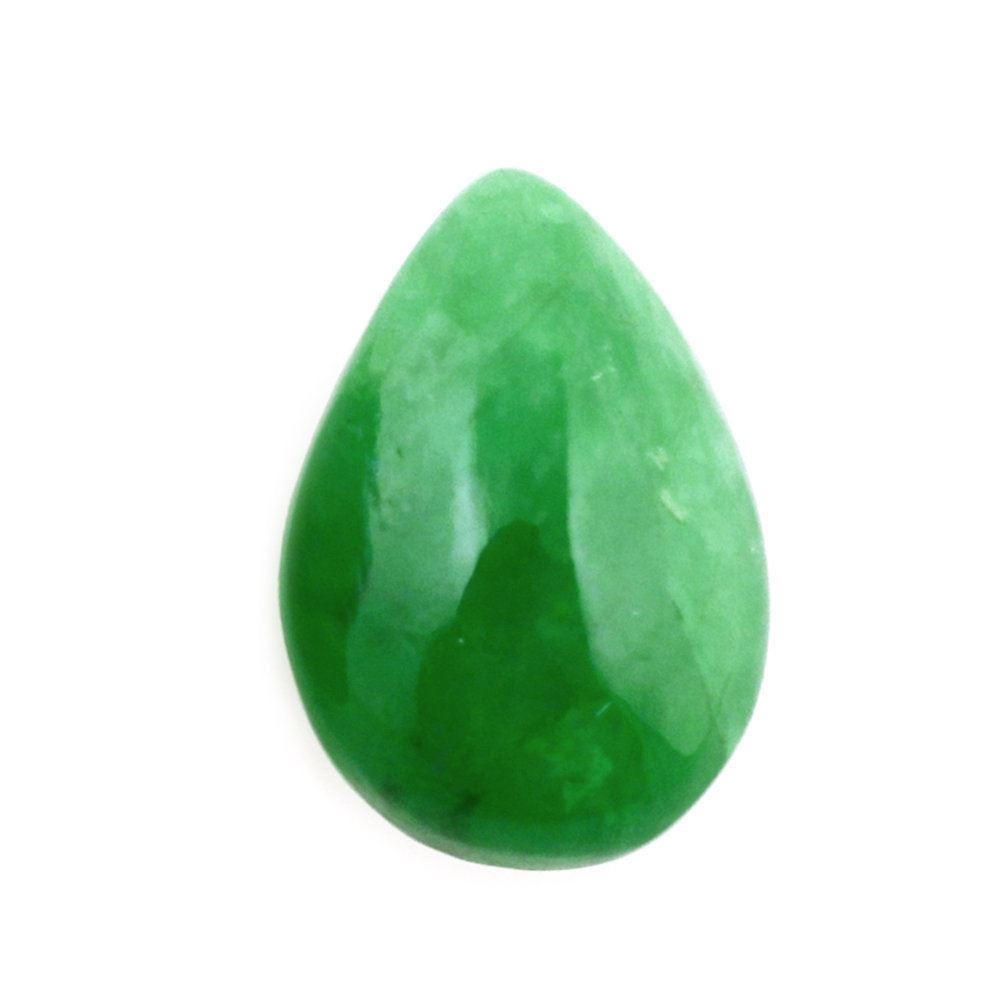 BRAZILIAN EMERALD PEAR CAB 7X5MM 0.73 Cts.