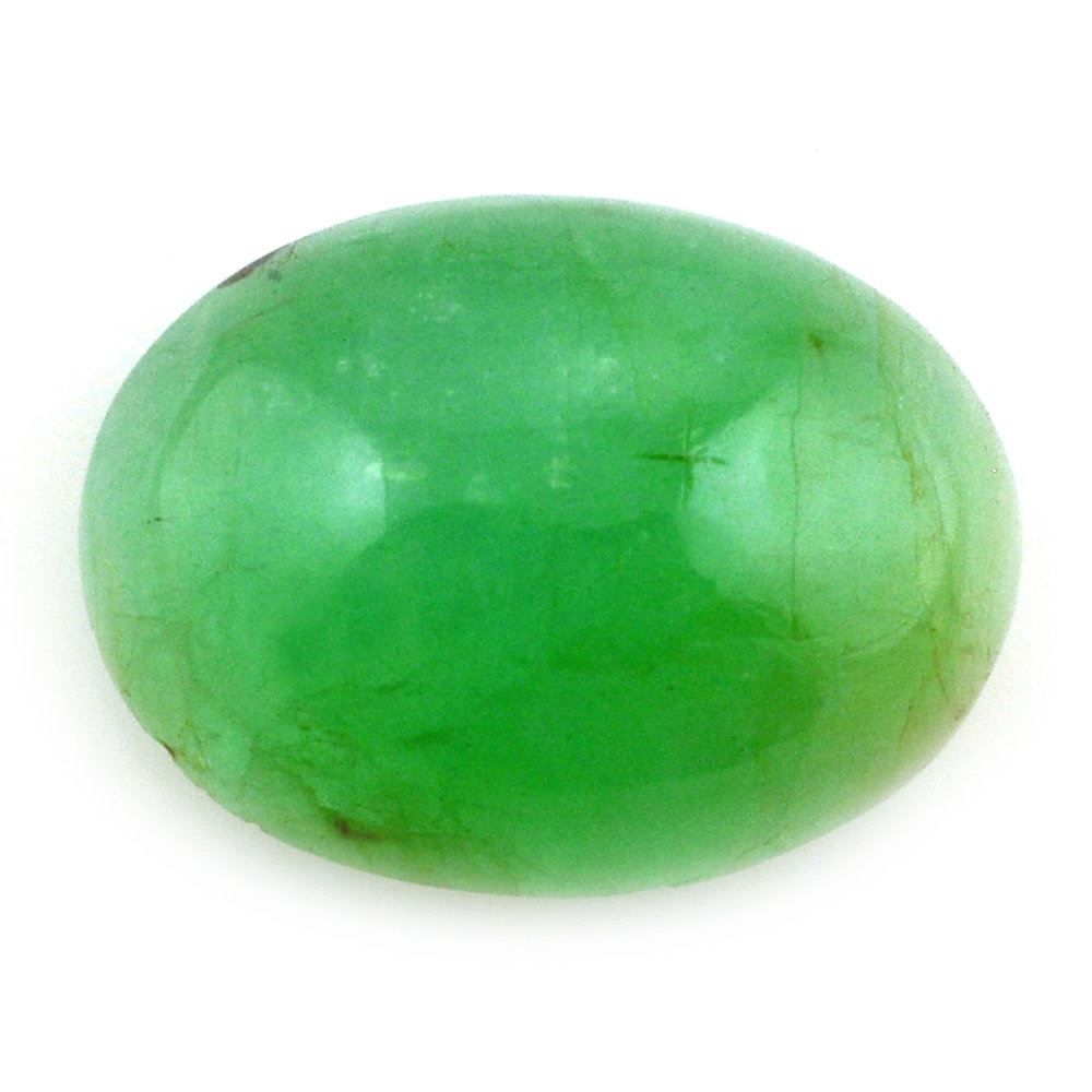 EMERALD OVAL CAB 12.50X9.50MM 4.30 Cts.