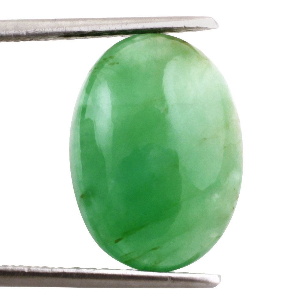EMERALD OVAL CAB 16.50X12MM 8.60 Cts.