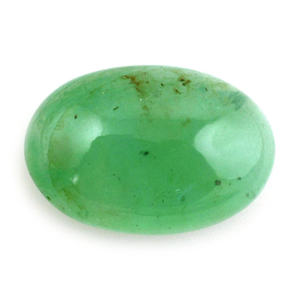 EMERALD OVAL CAB 13.50X9MM 4.65 Cts.