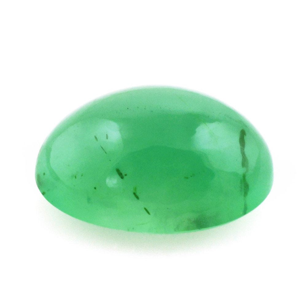EMERALD OVAL CAB 12X9.50MM 4.50 Cts.