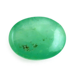 EMERALD OVAL CAB 12X9MM 4.10 Cts.