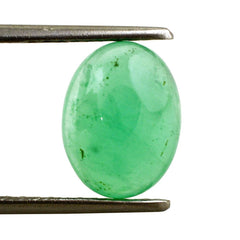 EMERALD OVAL CAB 12X9MM 4.10 Cts.