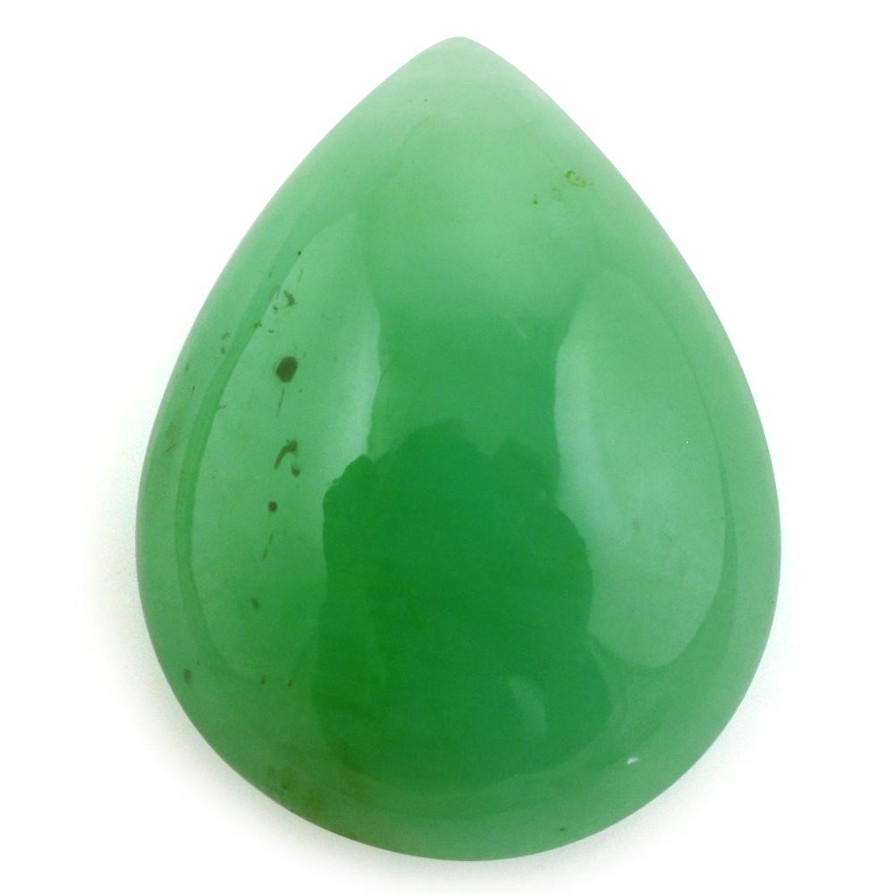 EMERALD PEAR CAB 16.50X13MM 8.60 Cts.