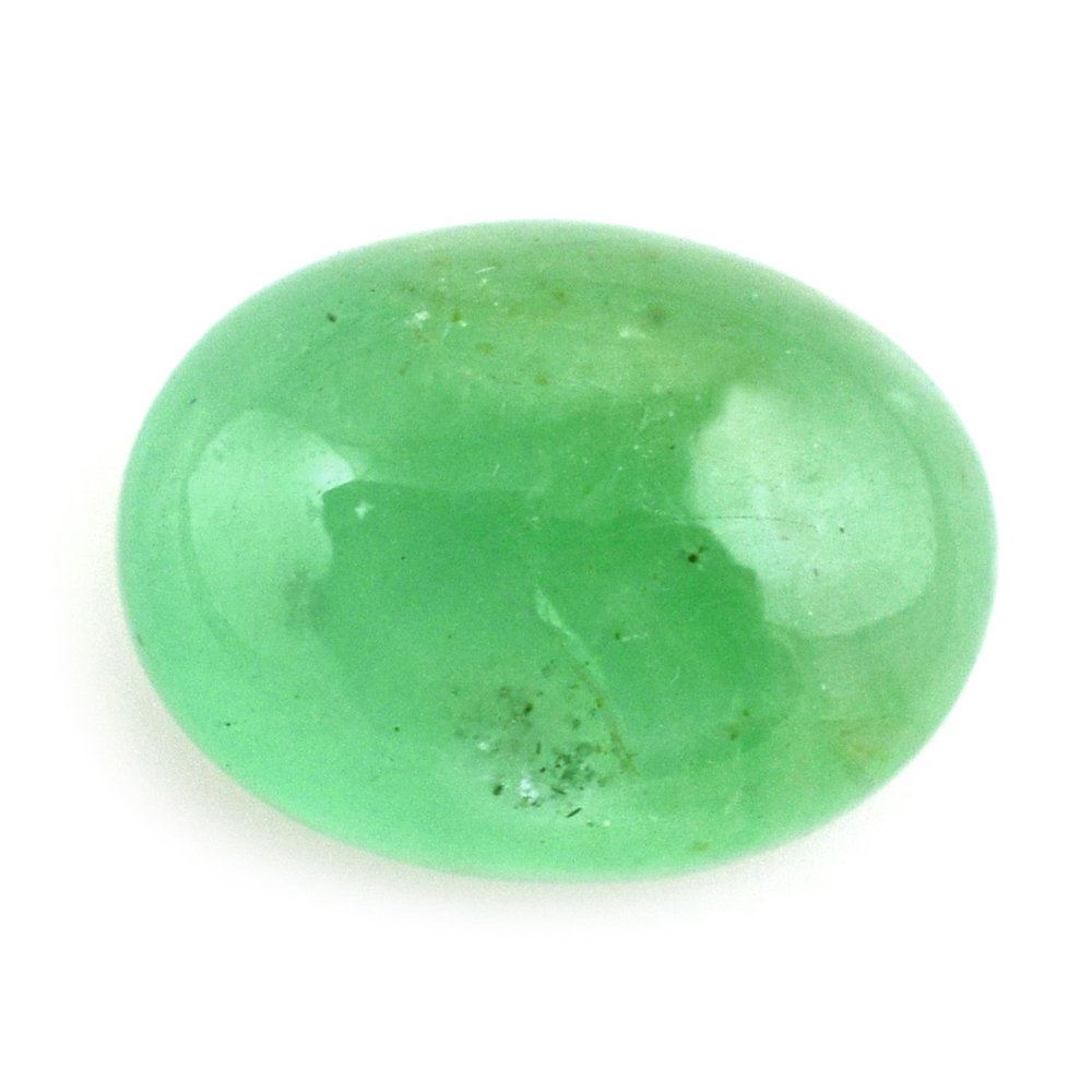 EMERALD OVAL CAB 12X9MM 4.30 Cts.