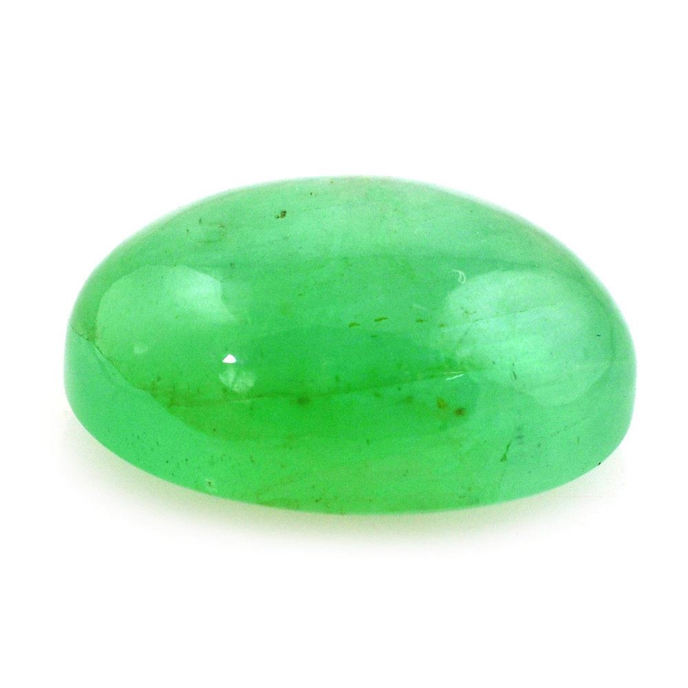 EMERALD OVAL CAB 12X9MM 4.30 Cts.