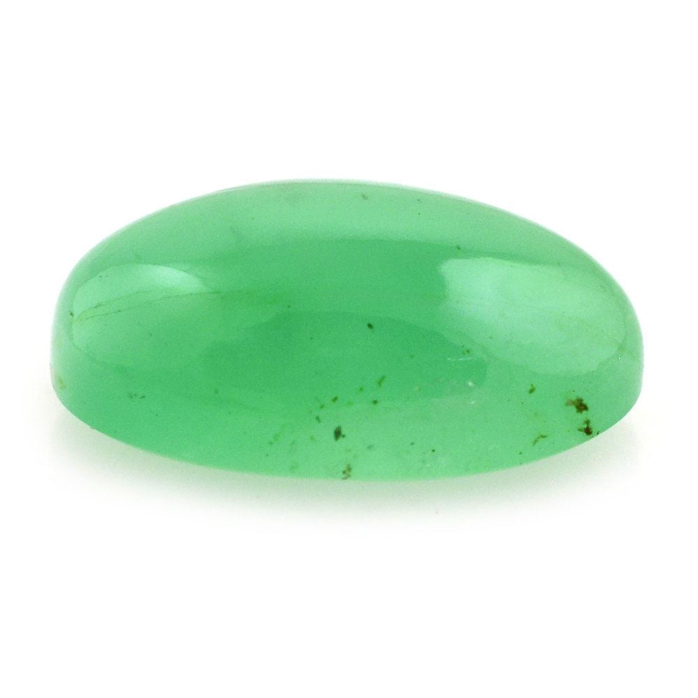 EMERALD OVAL CAB 12.50X8.50MM 3.85 Cts.