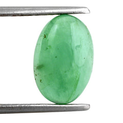 EMERALD OVAL CAB 12.50X8.50MM 3.85 Cts.