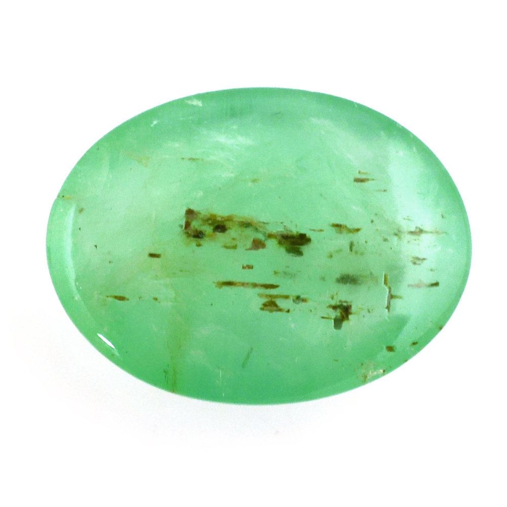 EMERALD OVAL CAB 13.50X10MM 4.90 Cts.