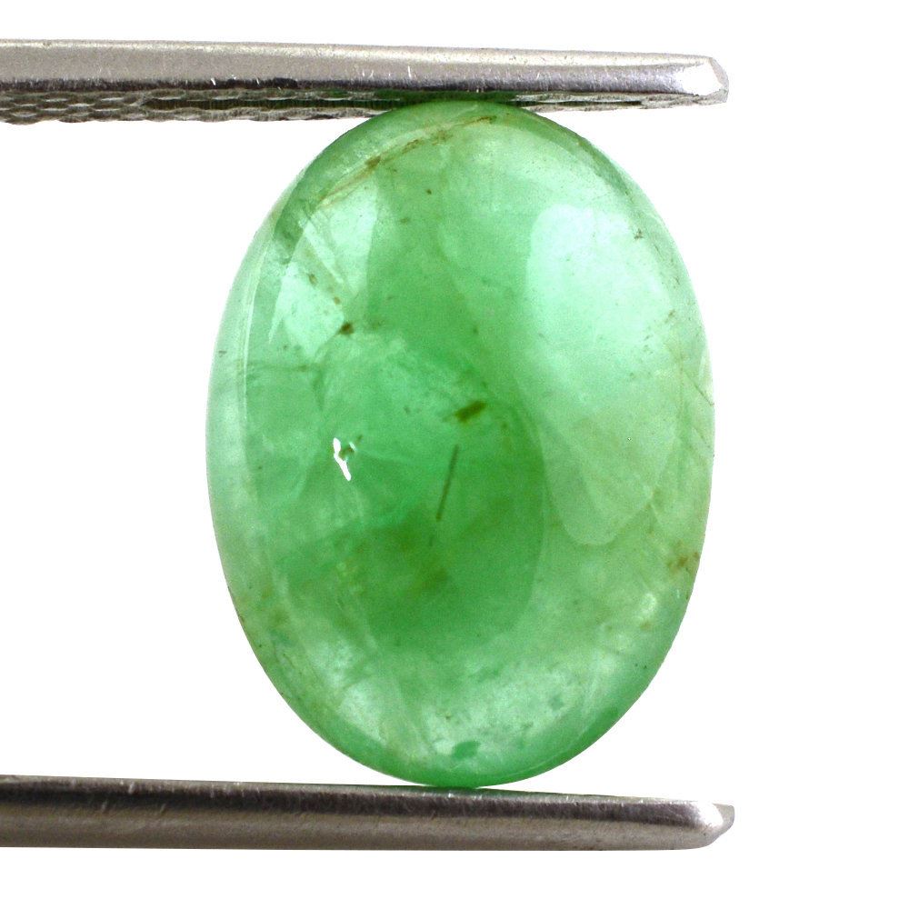 EMERALD OVAL CAB 13.50X10MM 4.90 Cts.