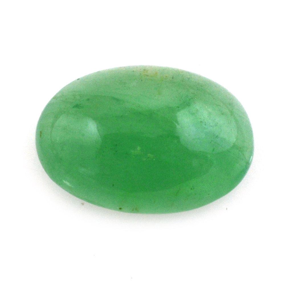 EMERALD OVAL CAB 11.50X8MM 2.90 Cts.