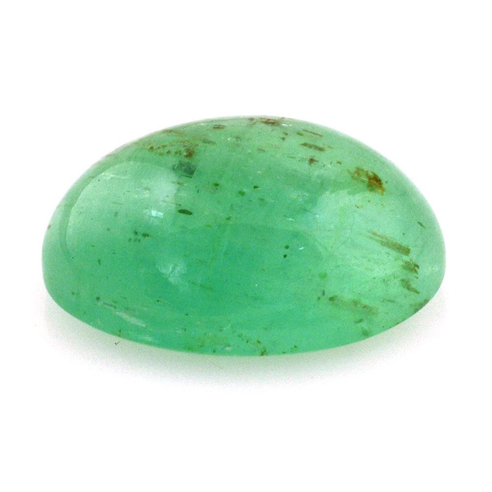 EMERALD OVAL CAB 14X10.50MM 6.00 Cts.