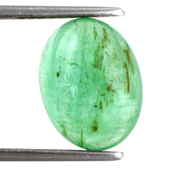 EMERALD OVAL CAB 14X10.50MM 6.00 Cts.