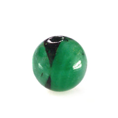 EMERALD PLAIN BALL (FULL DRILL) 6MM 1.57 Cts.