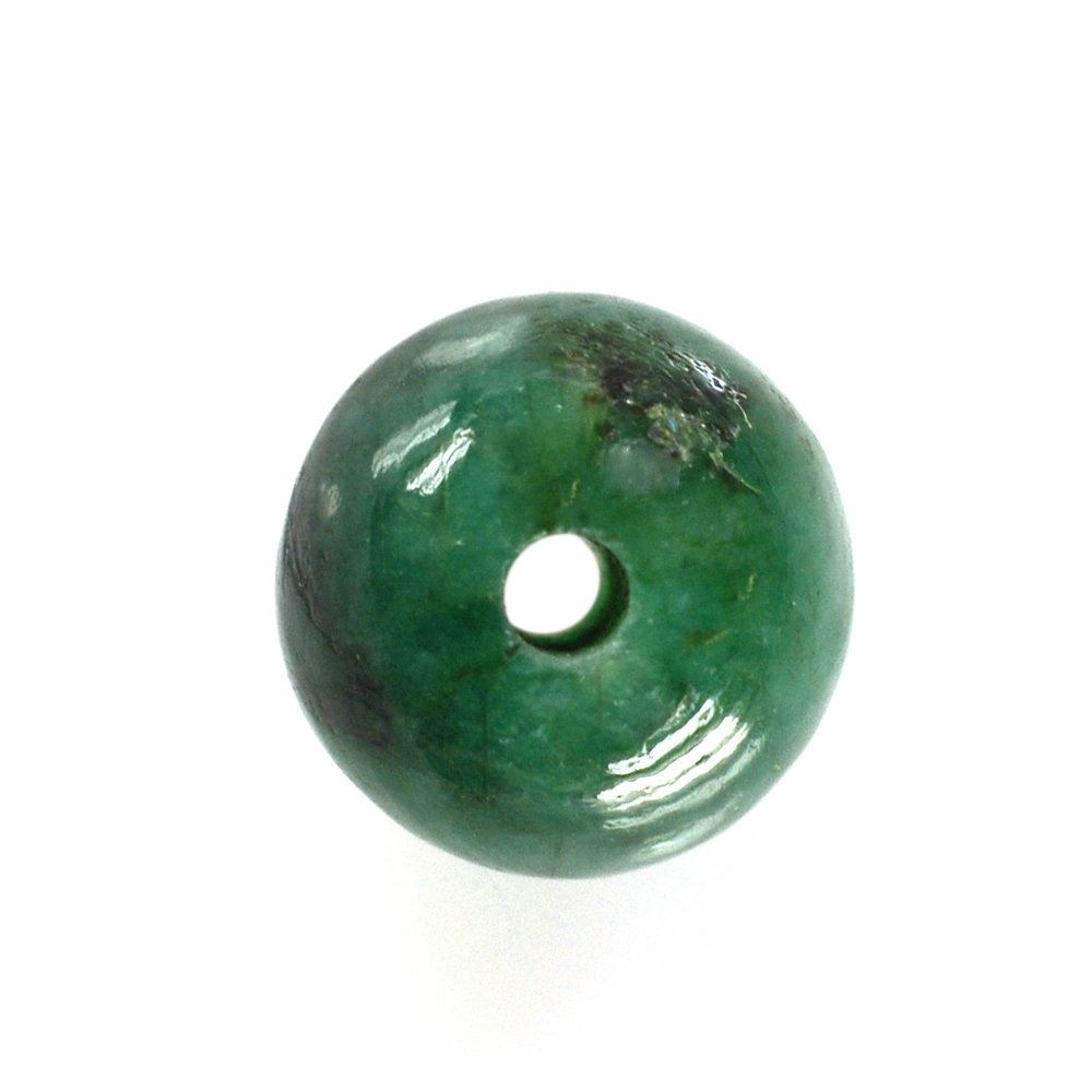 EMERALD PLAIN BALL (FULL DRILL) 8MM 3.70 Cts.