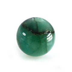 EMERALD PLAIN BALL (FULL DRILL) 8MM 3.65 Cts.