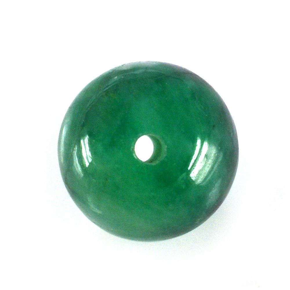 EMERALD PLAIN BALL (FULL DRILL) 10MM 7.12 Cts.