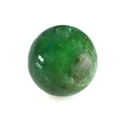 EMERALD PLAIN BALL (FULL DRILL) 10MM 7.19 Cts.