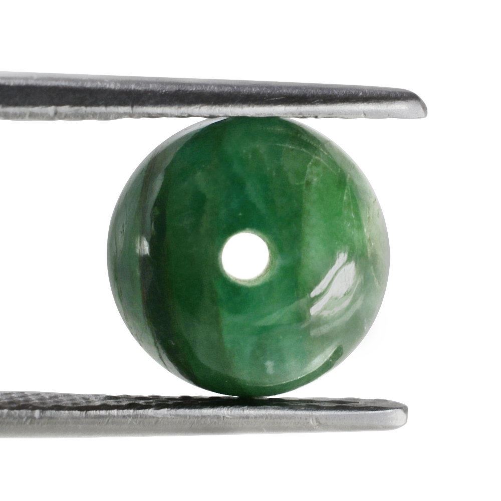 EMERALD PLAIN BALL (FULL DRILL) 10MM 7.19 Cts.