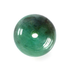 EMERALD PLAIN BALL (FULL DRILL) 10MM 7.30 Cts.