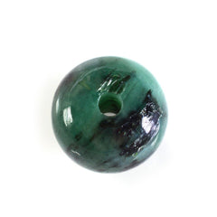 EMERALD PLAIN BALL (FULL DRILL) 8MM 3.57 Cts.