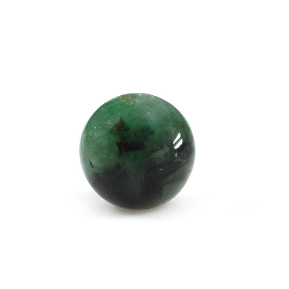 EMERALD PLAIN BALLS (FULL DRILL) 6MM 1.56 Cts.