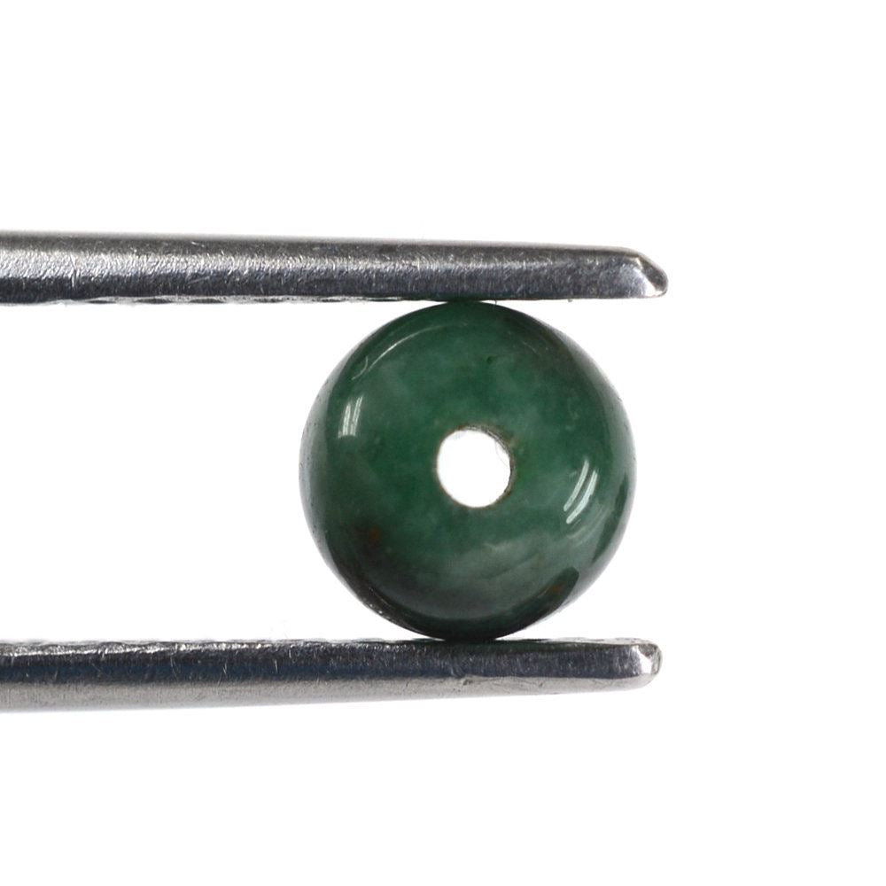 EMERALD PLAIN BALLS (FULL DRILL) 6MM 1.56 Cts.