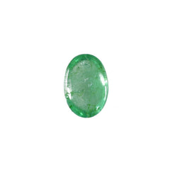 EMERALD OVAL CAB 6.50X4.50MM 0.68 Cts.
