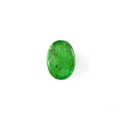 EMERALD OVAL CAB 6X4.50MM 0.65 Cts.