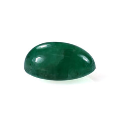 EMERALD OVAL CAB (TOP GREEN)(1ST QUALITY OPAQUE CLEAN) 7.00X5.50 MM 1.05 CTS