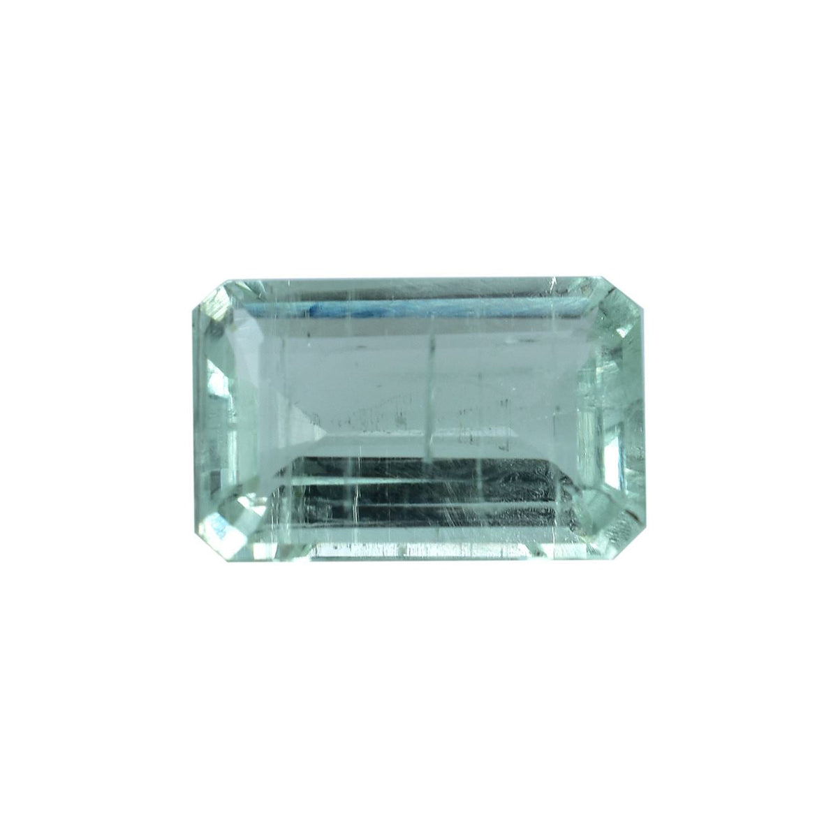 NIGERIAN EMERALD STEP CUT OCTAGON 14.00X9.00 MM 5.05 CTS
