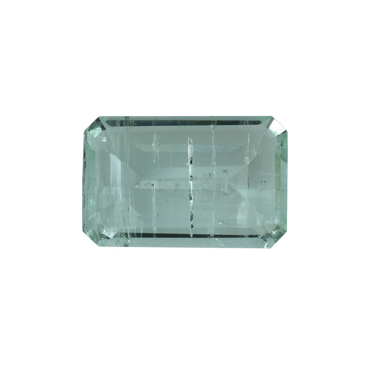 NIGERIAN EMERALD STEP CUT OCTAGON 14.00X9.00 MM 5.05 CTS