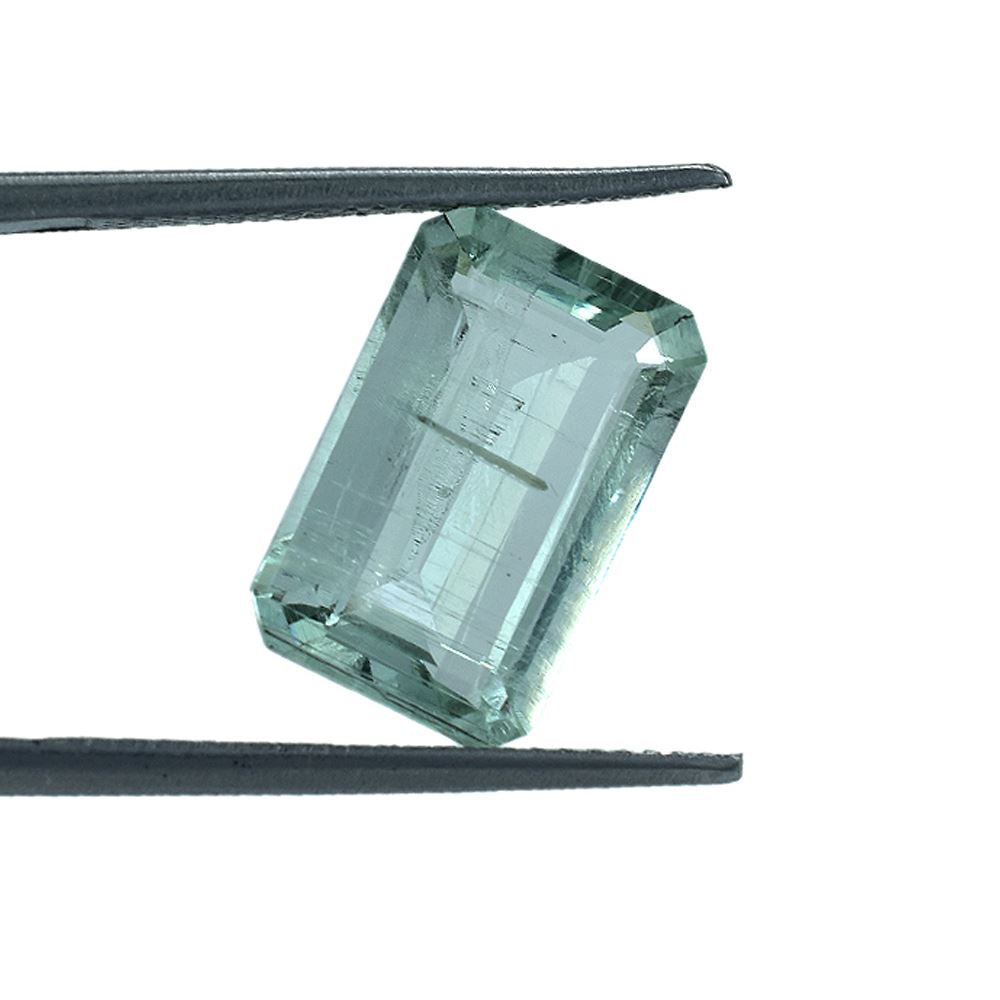 NIGERIAN EMERALD STEP CUT OCTAGON 14.00X9.00 MM 5.05 CTS