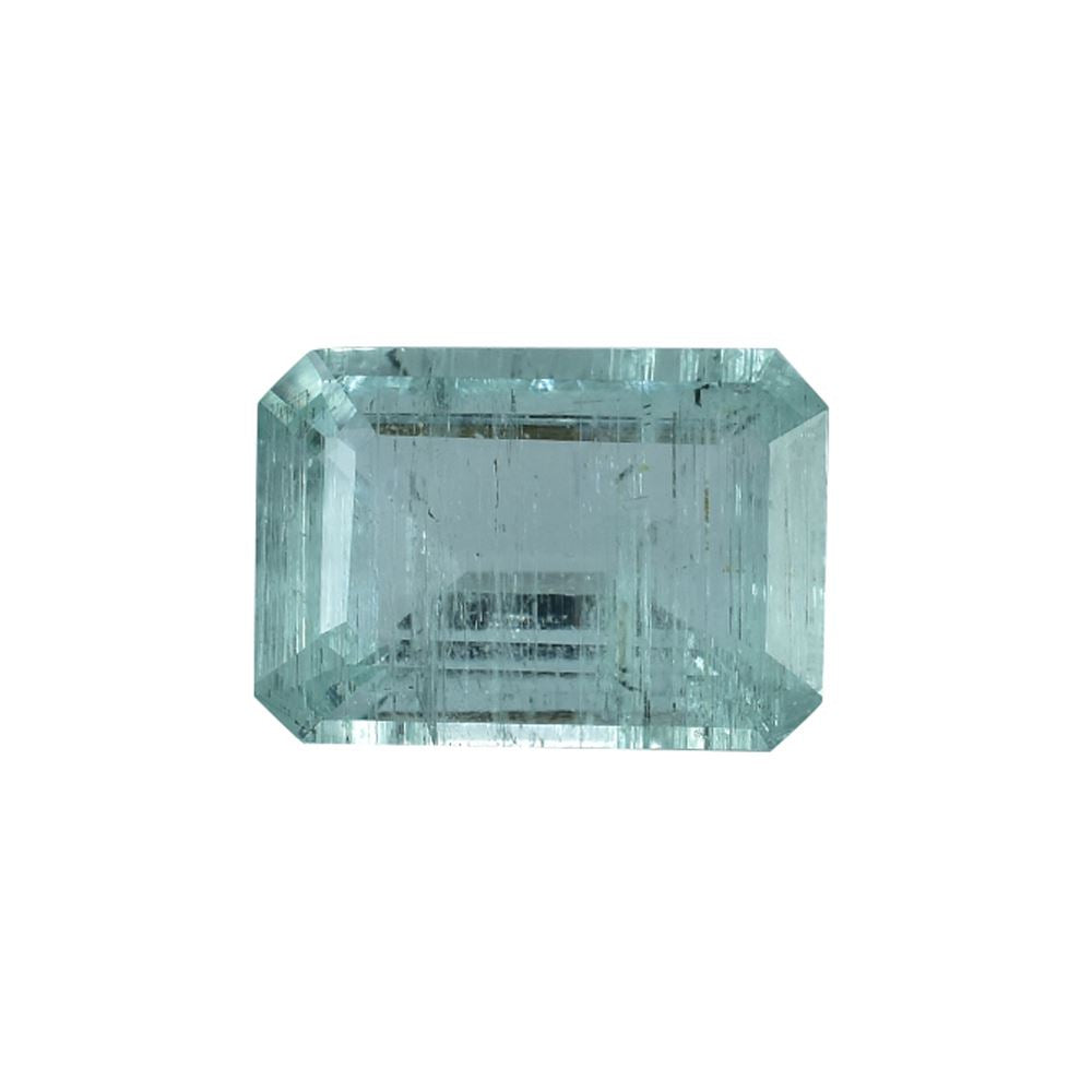 NIGERIAN EMERALD STEP CUT OCTAGON 13.50X9.50 MM 5.30 CTS