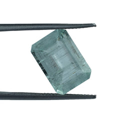 NIGERIAN EMERALD STEP CUT OCTAGON 13.50X9.50 MM 5.30 CTS