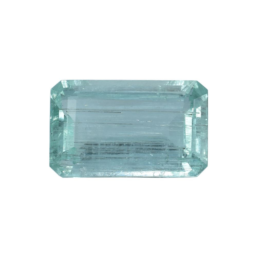 NIGERIAN EMERALD STEP CUT OCTAGON 16.00X10.00 MM 8.15 CTS