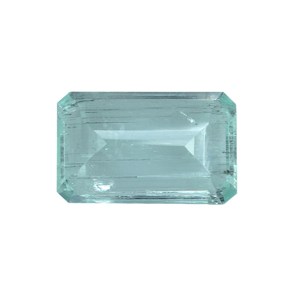 NIGERIAN EMERALD STEP CUT OCTAGON 16.00X10.00 MM 8.15 CTS