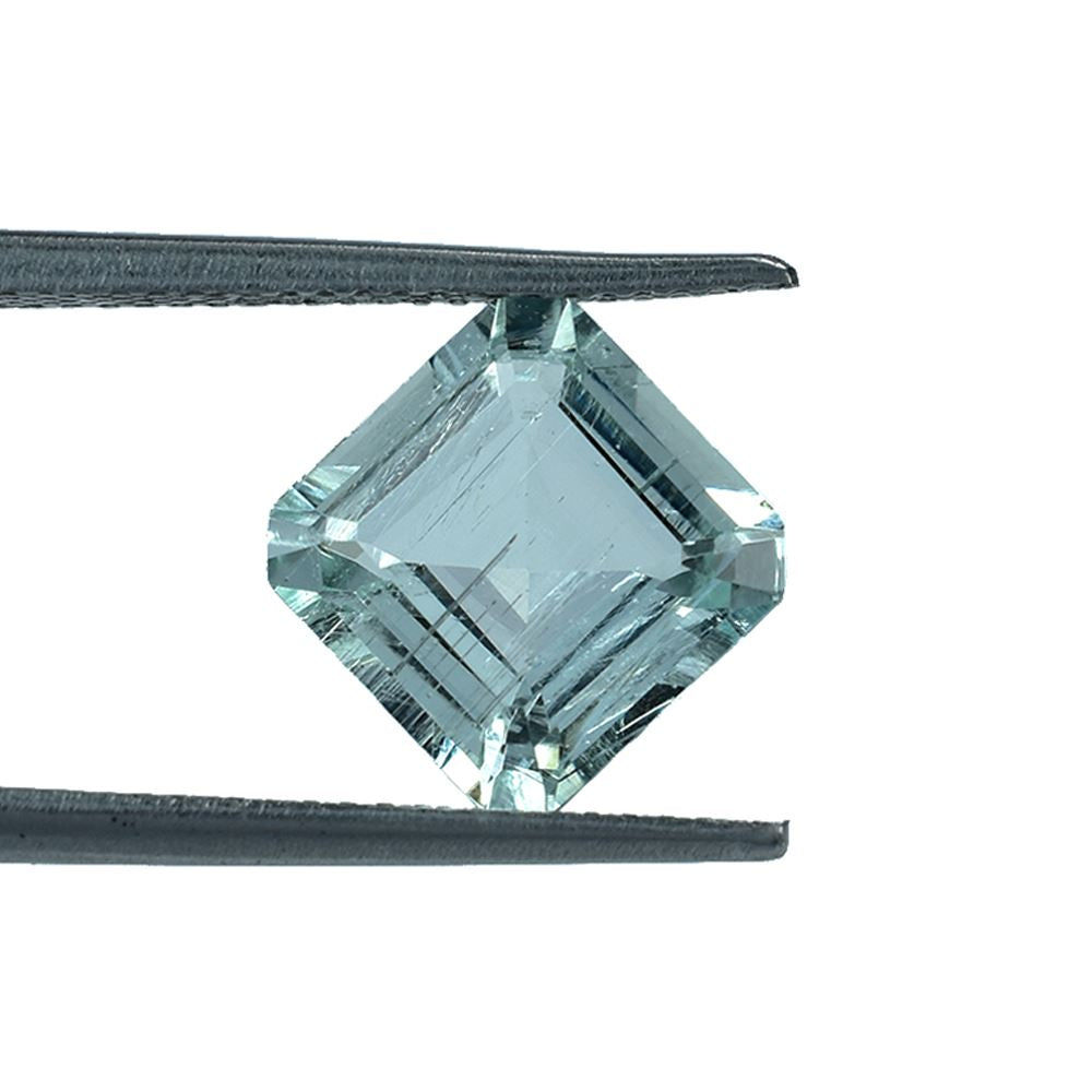 NIGERIAN EMERALD CUT SQUARE OCTAGON 9.00X9.00 MM 2.90 CTS