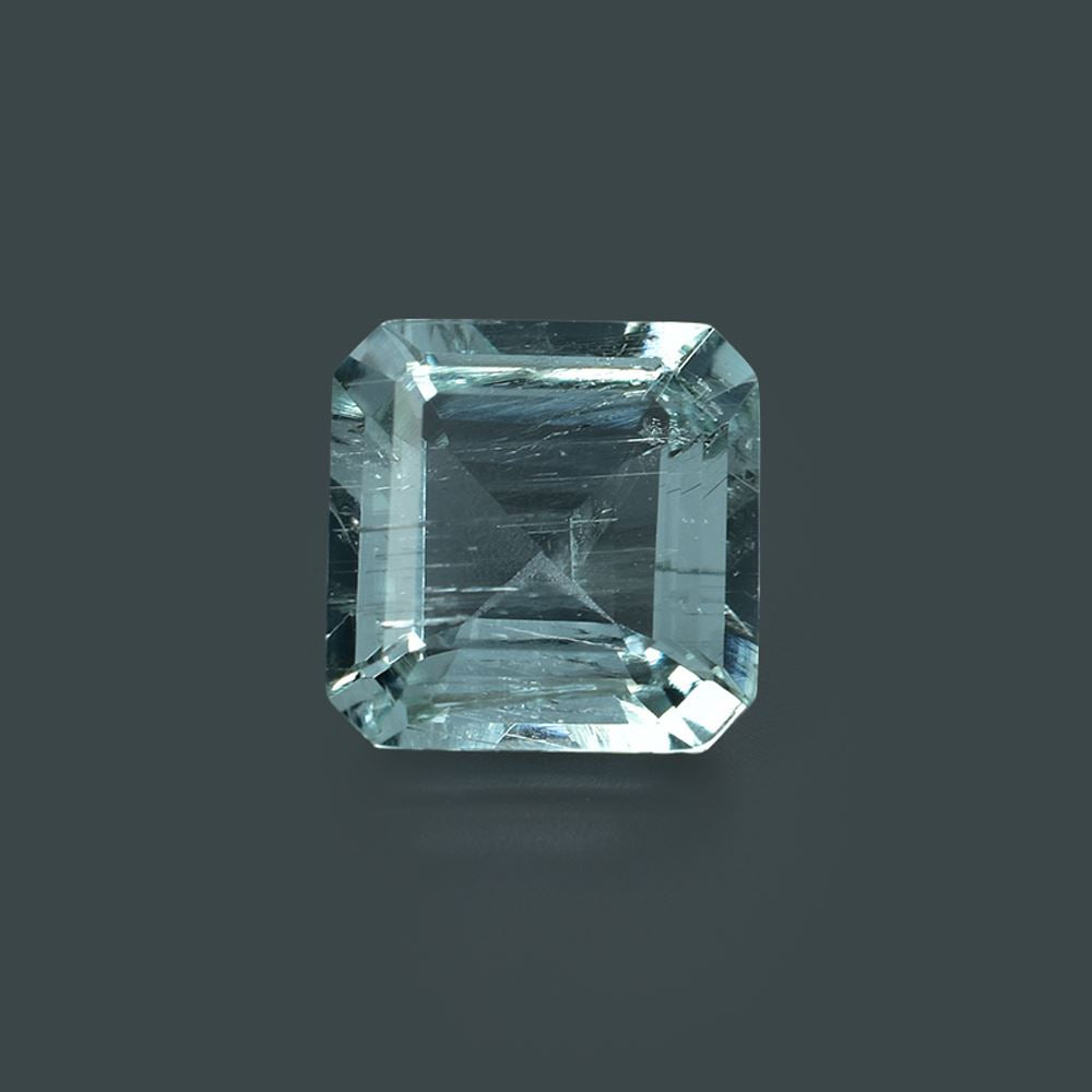 NIGERIAN EMERALD CUT SQUARE OCTAGON 9.00X9.00 MM 2.90 CTS