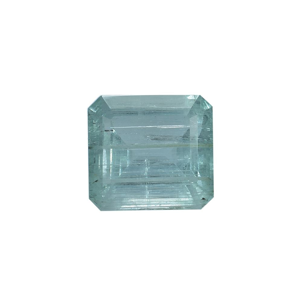 NIGERIAN EMERALD CUT SQUARE OCTAGON 10.70X10.00 MM 4.95 CTS