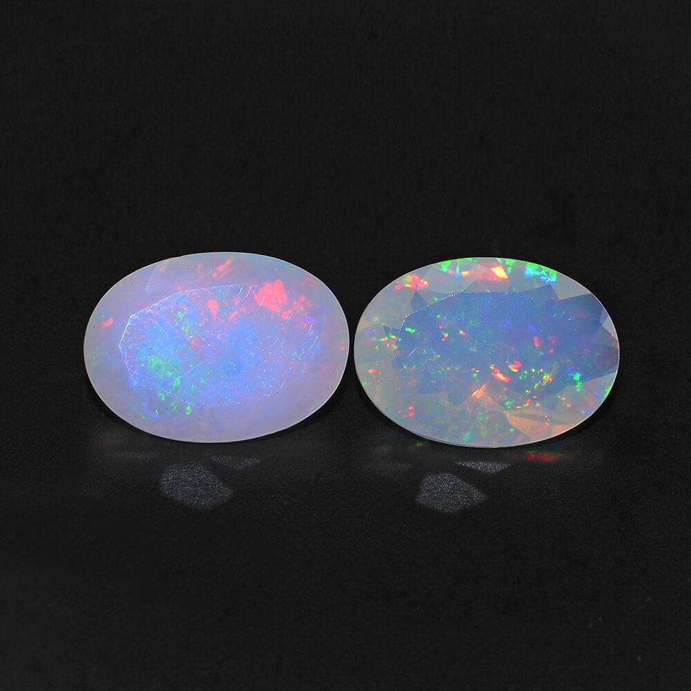 ETHIOPIAN OPAL CUT OVAL 14X10MM 3.29 Cts.