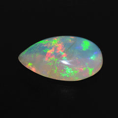 ETHIOPIAN OPAL PEAR CAB 10X7MM 1.14 Cts.