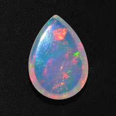 ETHIOPIAN OPAL PEAR CAB 10X7MM 1.03 Cts.