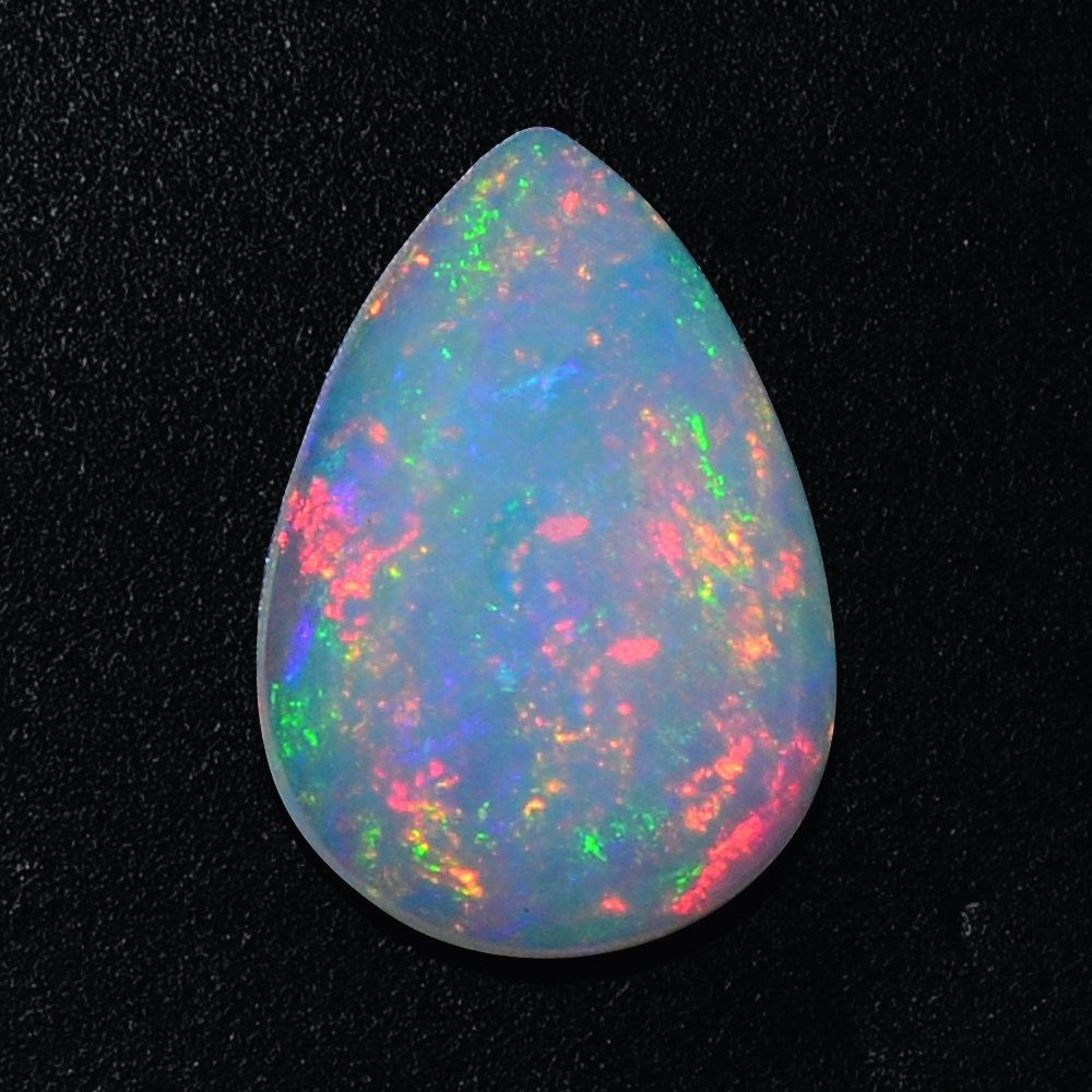 ETHIOPIAN OPAL PEAR CAB 10X7MM 1.15 Cts.