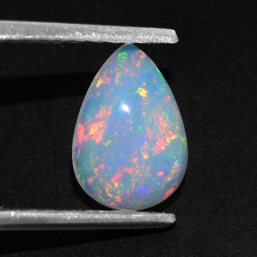 ETHIOPIAN OPAL PEAR CAB 10X7MM 1.15 Cts.