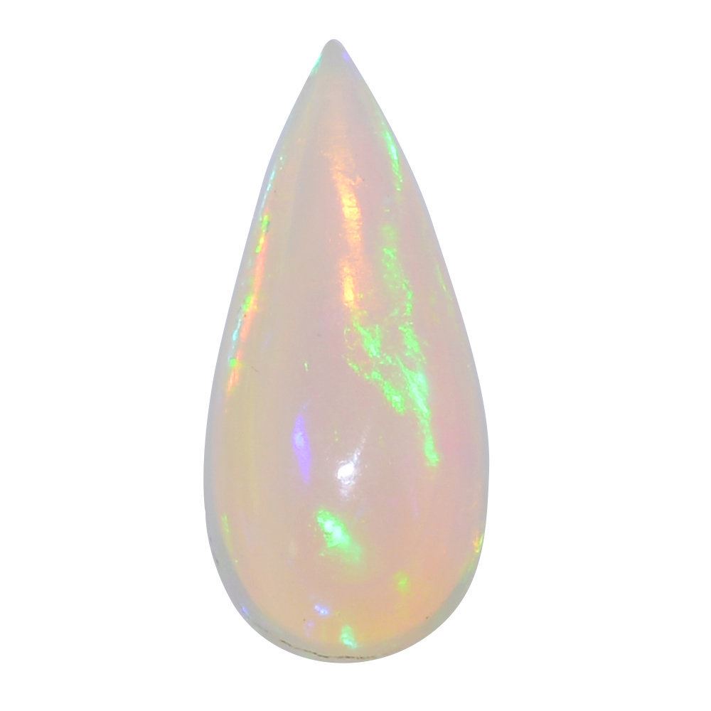 ETHIOPIAN OPAL PEAR CAB 19.50X8.50MM 4.63 Cts.