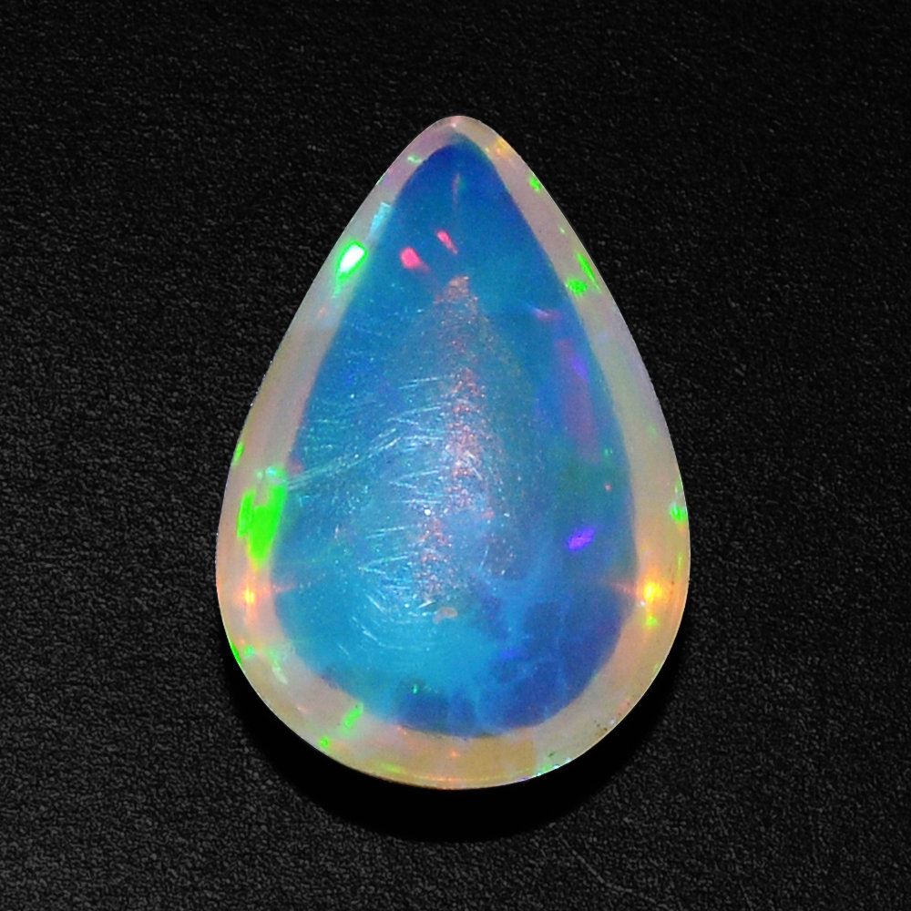 ETHIOPIAN OPAL PEAR CAB 12.50X8.50MM 2.38 Cts.