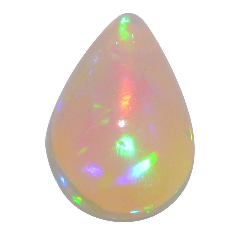 ETHIOPIAN OPAL PEAR CAB 12.50X8.50MM 2.38 Cts.