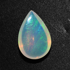 ETHIOPIAN OPAL PEAR CAB 9X6MM 0.76 Cts.